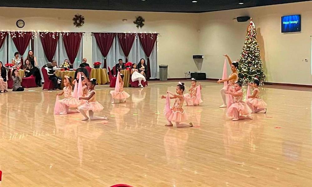 Wednesday ballet dance class at Holiday Dance Showcase in Houston